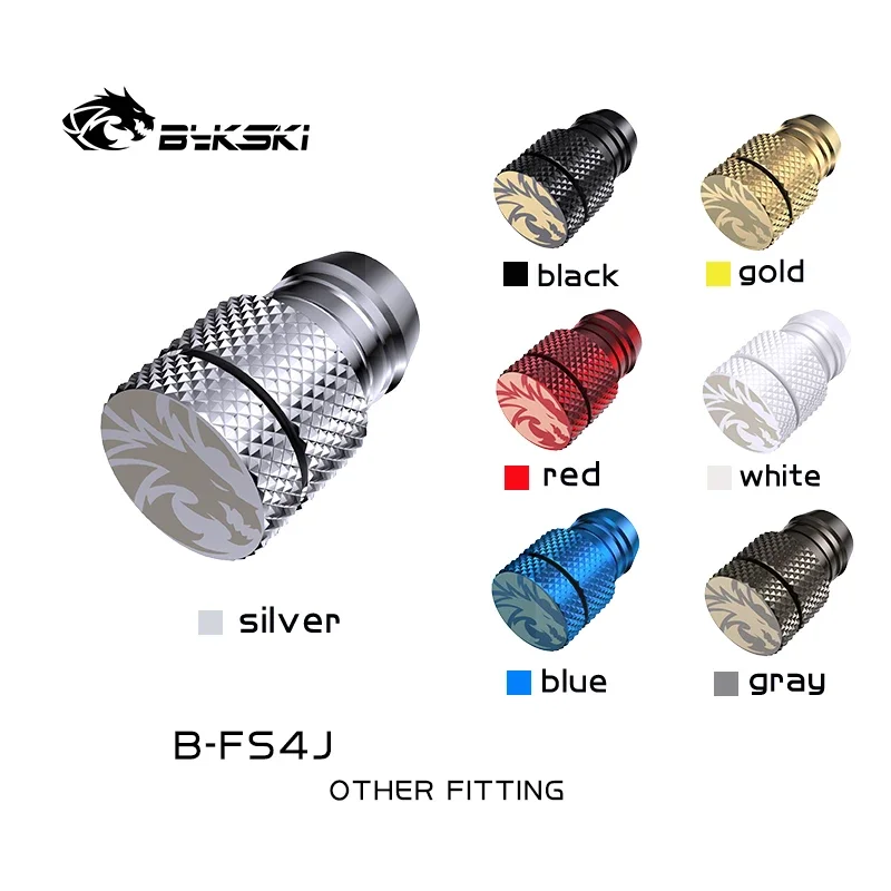 

Bykski Water B-FS3J/B-FS4J,PC Cooling Water Stop Fitting For ID9-10/12-13mm Soft Tube,Hose Pipe Drain Adapter