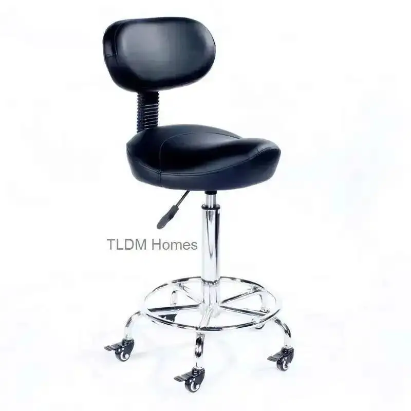 

Salon Swivel Beauty Makeup Chair Lift Modern Stool Barbershop Chair Hair Salon Furniture Commercial Pedicure Tattoo Nail Chair