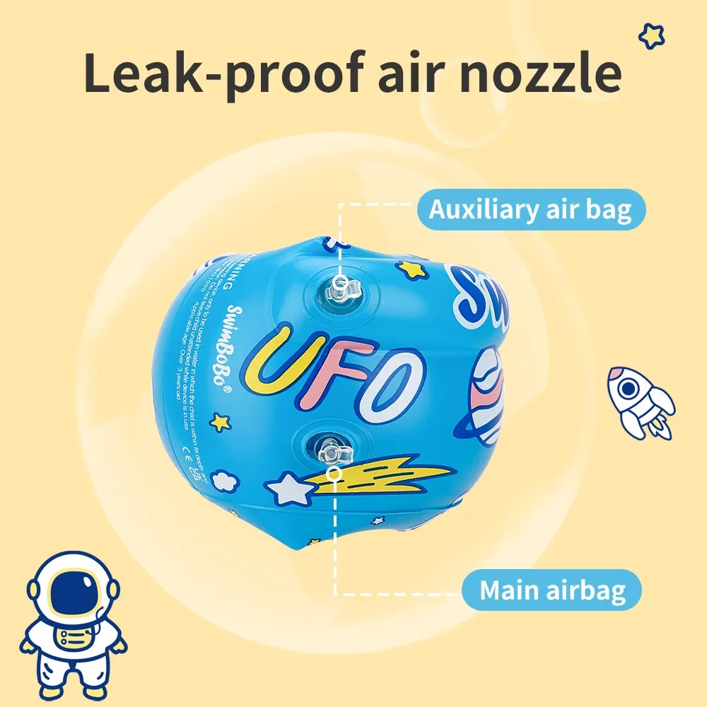 วงแหวนห่วงยางว่ายน้ำสำหรับทารกสำหรับเด็กวงแหวนแขนท่อสำหรับฝึกว่ายน้ำสระว่ายน้ำในฤดูร้อน