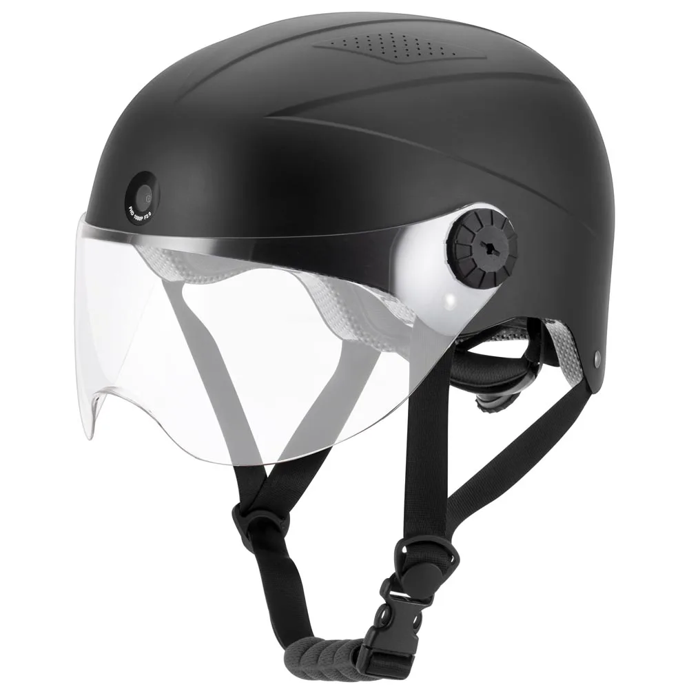 

AI Smart Helmet with Front & Rear HD Built-in Camera, Bluetooth Calling and WIFI , Support Phone APP Live Check,Save and Share