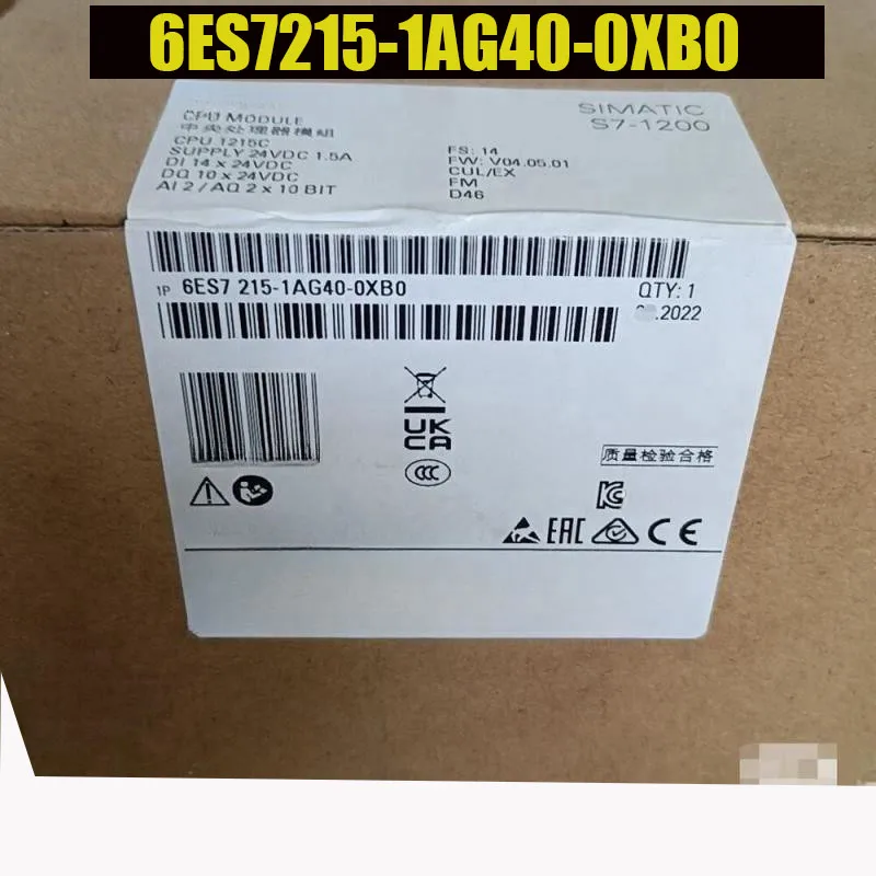 

New Original In BOX 6ES7215-1AG40-0XB0 6ES7 215-1AG40-0XB0 in Stock 1 Year Warranty