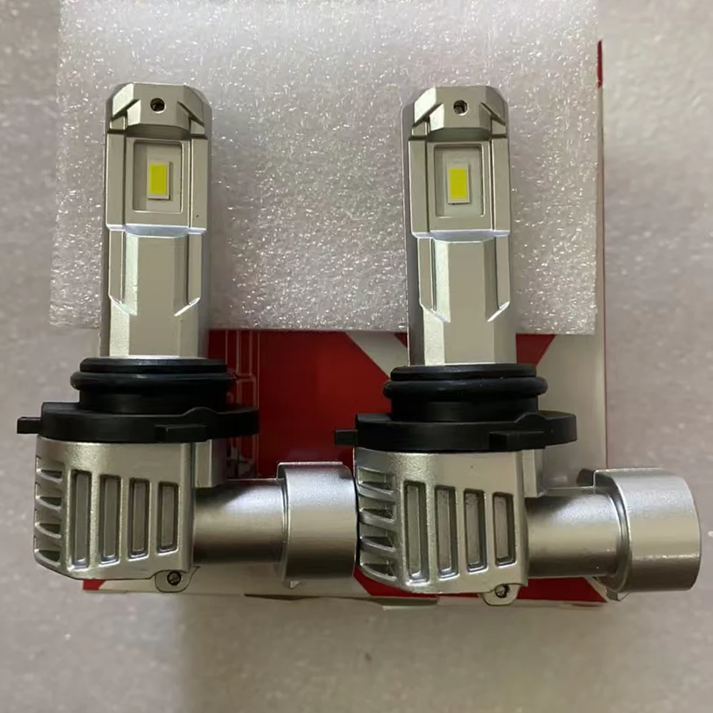 2pcs HB4 9006 Led Headlight Canbu Car Bulb High Power 6000K Fog Light Xenon White Diode Lamp 12v 55w For Honda Civic 8 2005~2011 view 4