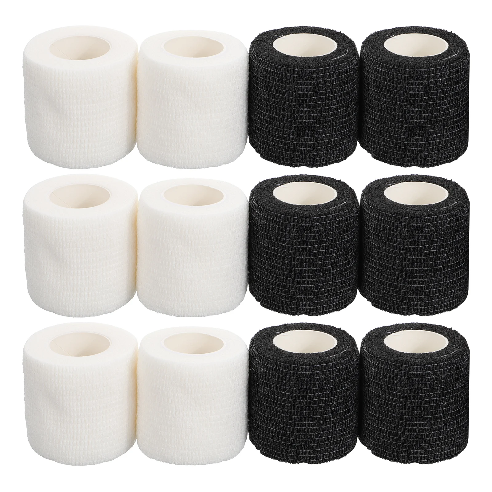 

12 Rolls Elastic Non woven Fabric Self adhesive Fitness Wrist Braces Grip Covers Sports Tapes Disposable Tattoos Artists