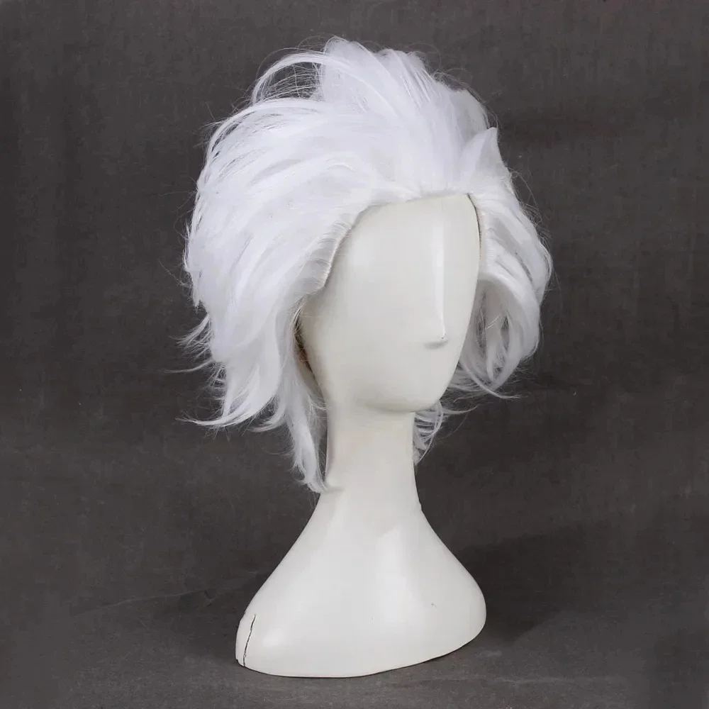 

Ursula Cosplay Wig The little Mermaid White Short Hair for Adult Heat Resistant Synthetic Cosplay Wigs