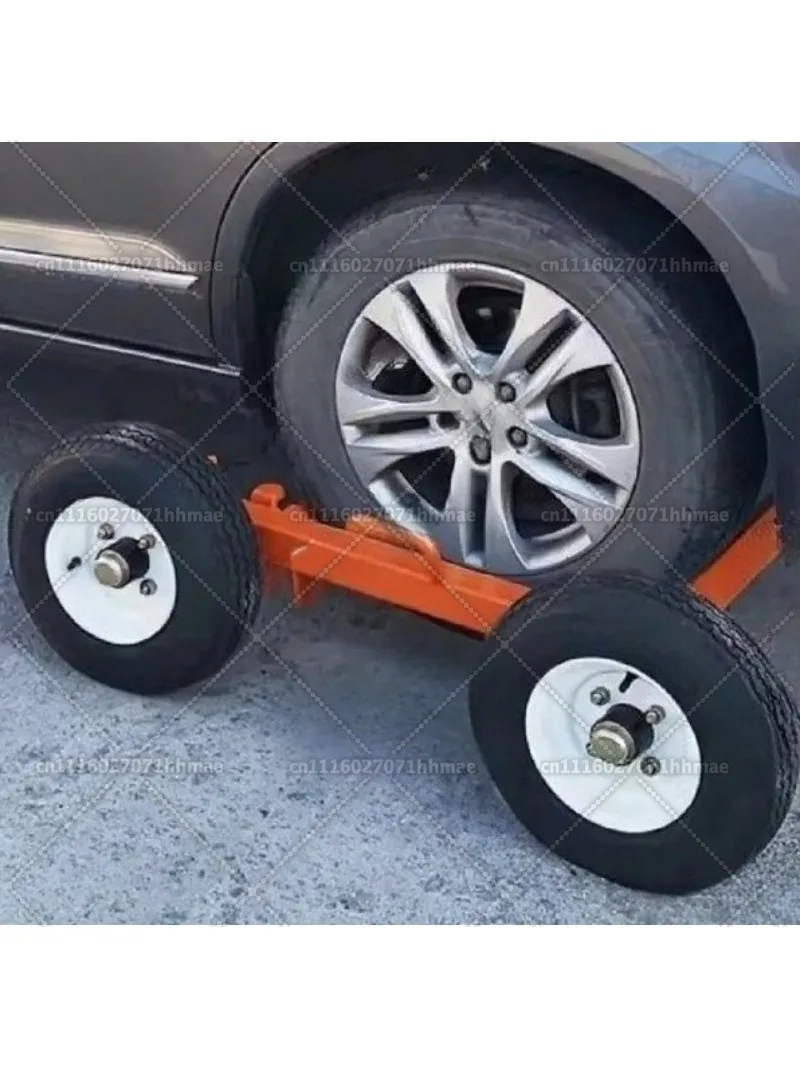 3T Car Jack Wheel Dolly Vehicle Mover Tow Dolly Large Wheel Moving Tool High Quality Auto Tire Dolly