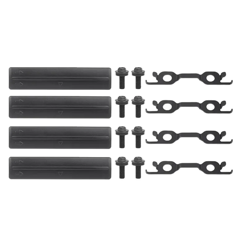 Firmly 4Pcs Roof Drip Rack Removal Cover Clips With Screws Acces 75596-35020 For Toyota FJ Cruiser 07-14 RAV4 Lexus 63185-42020 view 5