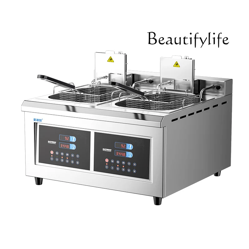 

Commercial Automatic Lifting Fryer Intelligent Large Capacity Desktop Fryer