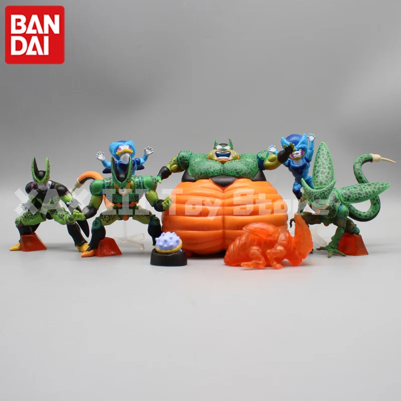 

7 шт. Dragon Ball Hg Cell Life Hg полноформенное шасси автомобиля Tide Play Scene аниме фигурки героев модель анимация окружающая игрушка в подарок