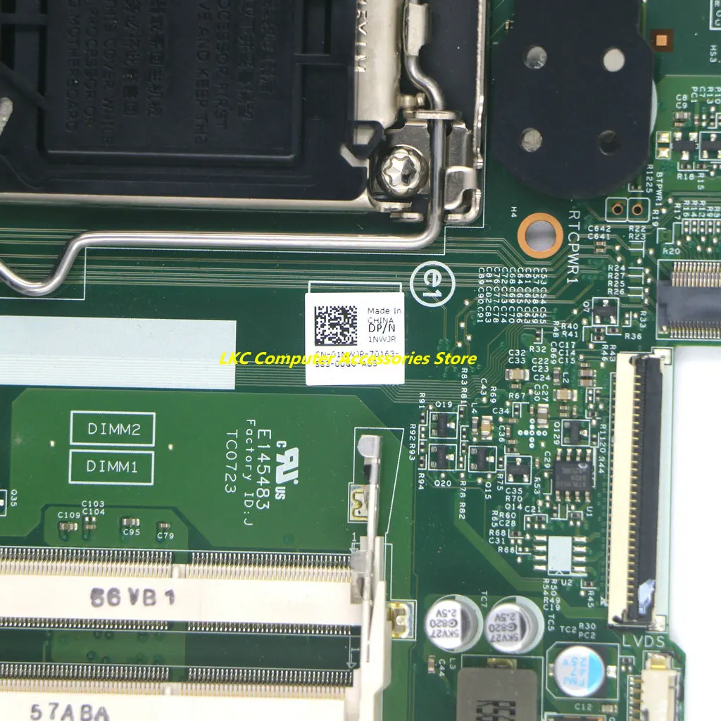 Imagem -02 - Placa-mãe Tudo-em-um para Dell Mainboard Dell Optiplex 3030 Aio F96c8 0f96c8 Cn0f96c8 1nwjr 01nwjr 70mrt 100 Testado Novo