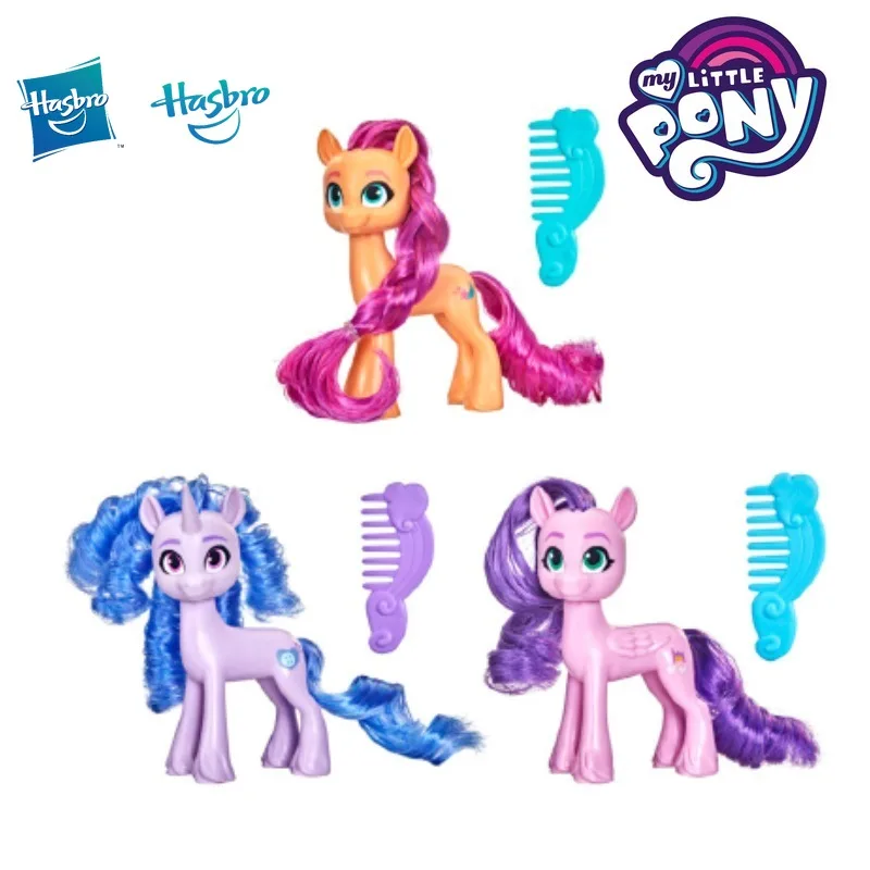 

Hasbro My Little Pony G5 Big Movie Kiki Xiao Yi Sunny Xiyue Combing Hair Doll Action Figures Collection Hobby Gifts Toys for Kid