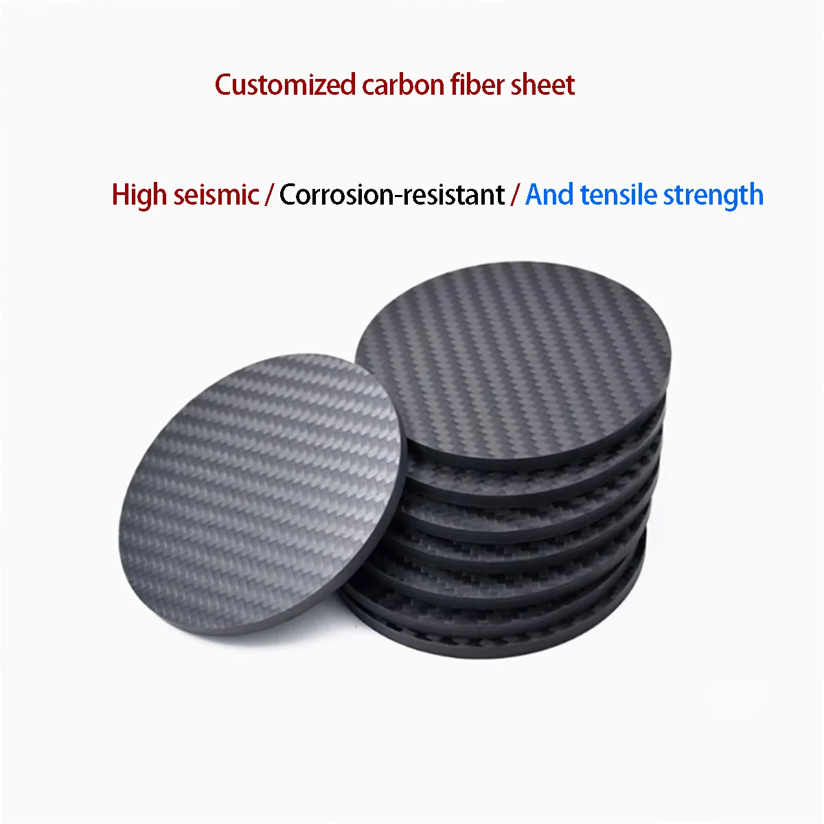 

1pcs 200x300mm 3K High Hardness Carbon Fiber sheets 100% Pure Carbon Panel Board Thickness : 0.5-5mm Carbon fiber model material