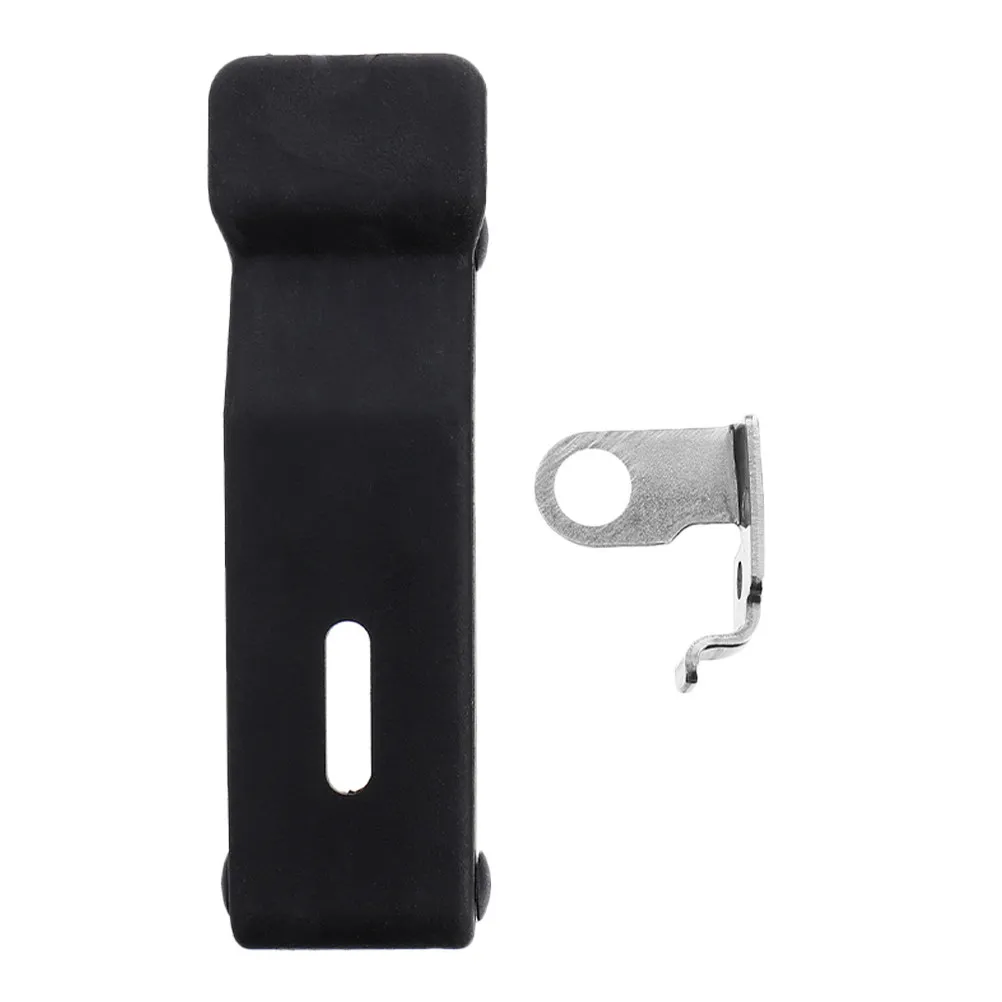 Rubber Latch Stainless Steel Cabinet Door Lock for Rv Boat Marine Electrical Mechanical Storage Compartments Draw Latch Hook