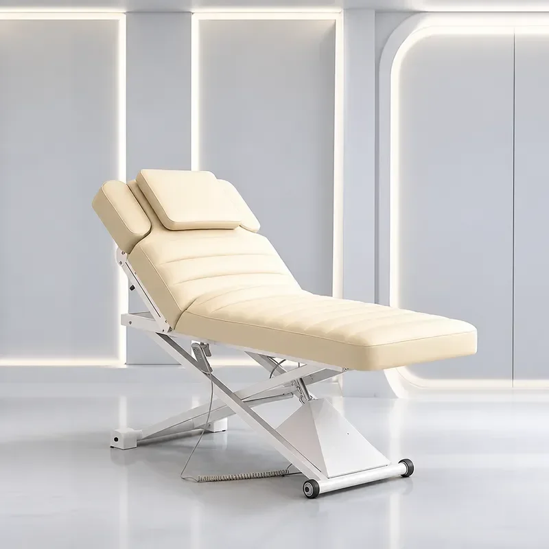 Electric Beauty Bed Adjustable Lifting Massage Table for Physiotherapy Eyelash Extensions Medical Aesthetic Treatment