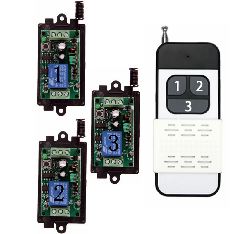 Intelligent Wireless Switch, DC 12V 24V Multi-Channel Single-Channel Switch, Electric Control Door, Lamp Switch, Current Breaker