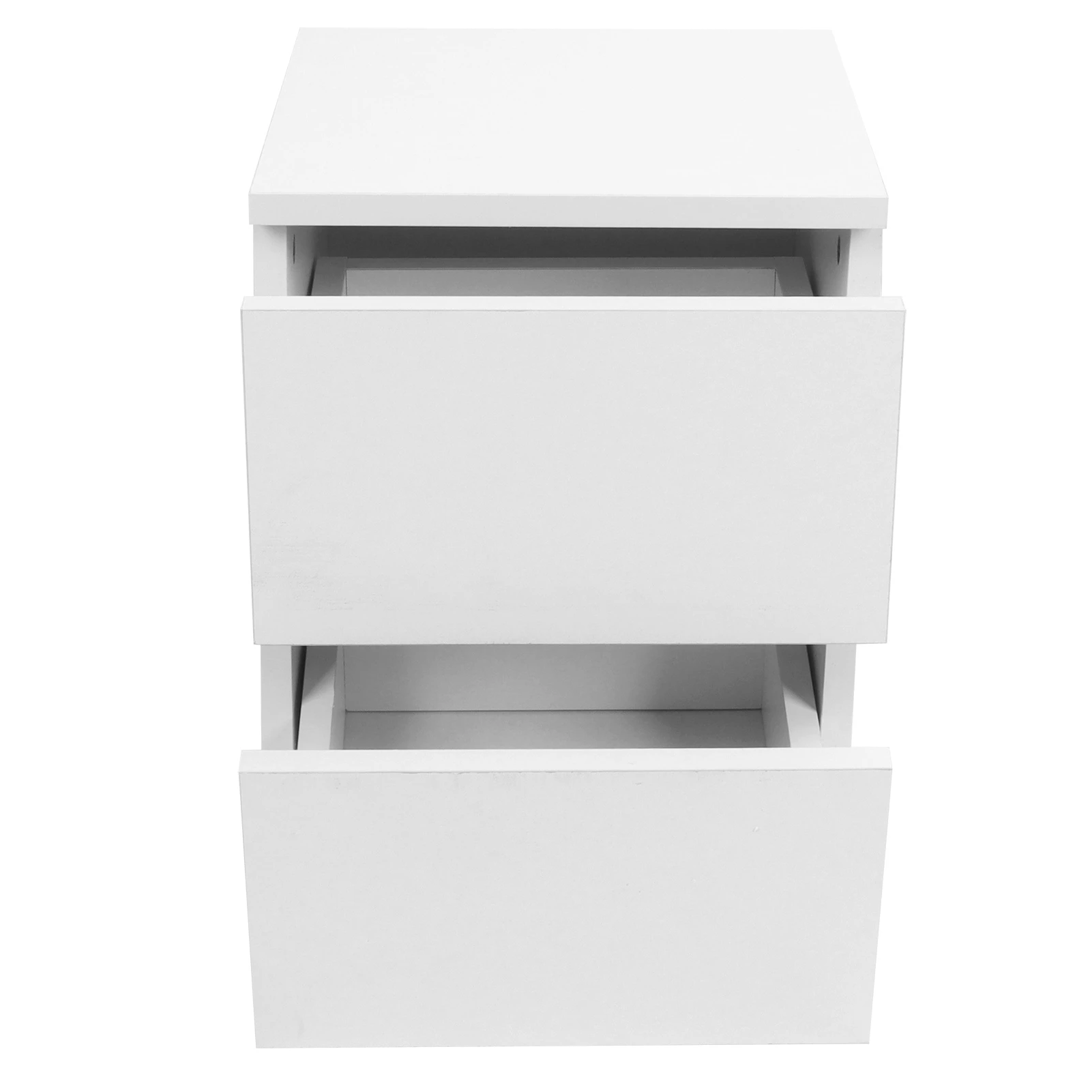 Bedside Table with 2 Drawers Modern Night Stand Table for Home Bedroom Living Room