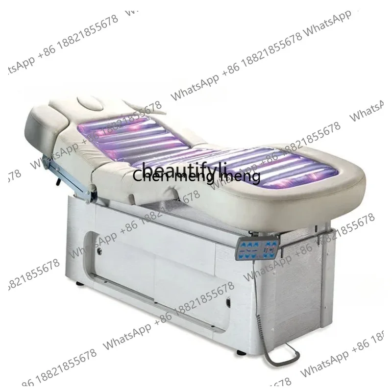 ss 26 Electric Beauty Bed High-End Beauty Salon Club Hydrotherapy Bed Spa Massage Couch Lifting Facial Micro Plastic Bed