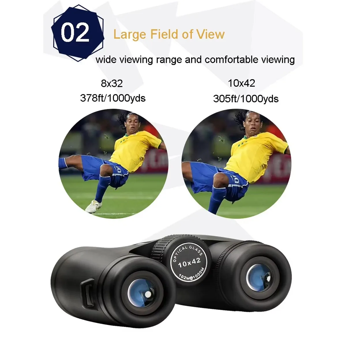 Svbony F9333A/F9333B Binoculars 10X42/8X32 Telescope Powerful Professional HD Long Range Camping Equipment For Traving Suvival - view 3