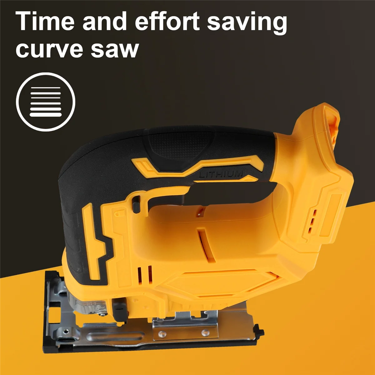 Cordless Jig Saw Electric Jigsaw 3 Gears Portable Multi-Function Woodworking Power Tools for Dewalt 18V 20V Battery