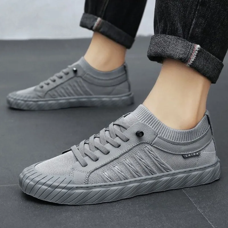 New Men‘s Casual Shoes Fashion Comfortable Sneakers Outdoor Walking Shoes for Men Lightweight Canvas Shoes Zapatos Para Hombres