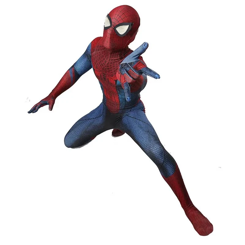 Anime The Amazing Spider Man Cosplay Costume Superhero Men Women Jumpsuit Role Play Bodysuit Adult Party Dress Up Gift