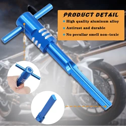 Aluminum Alloy Motorcycle Ignition Switch Alignment Tool, Black for 2003-2013, Blue for 2014-2020