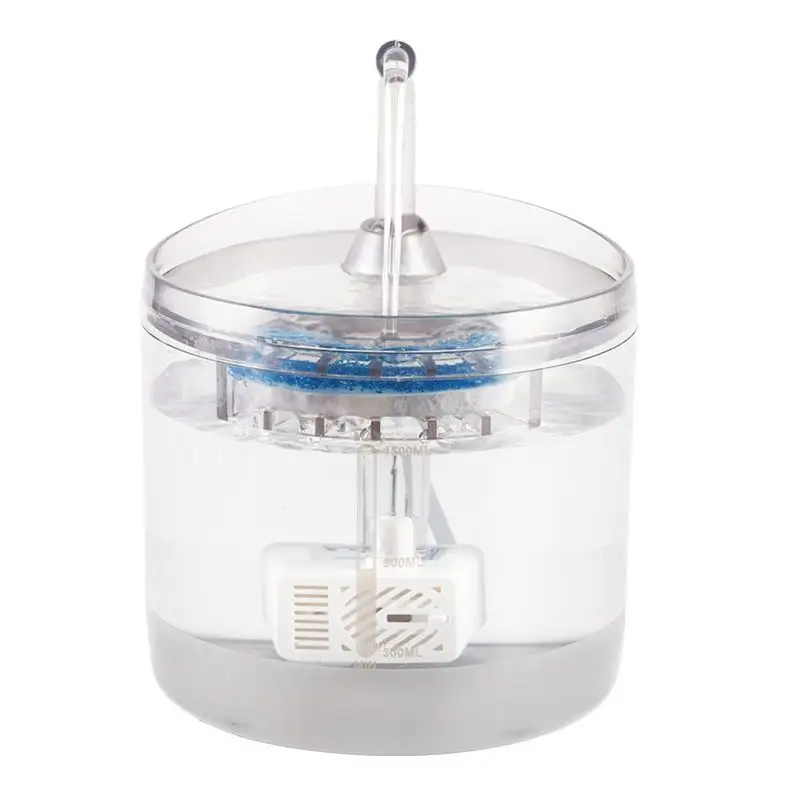 Kedi Çeşmesi 1.5L Otomatik Kapalı içme çeşmesi Sessiz Filtrasyon sulama kabı Elektrikli Kedi Suluk Garaj Bahçe için