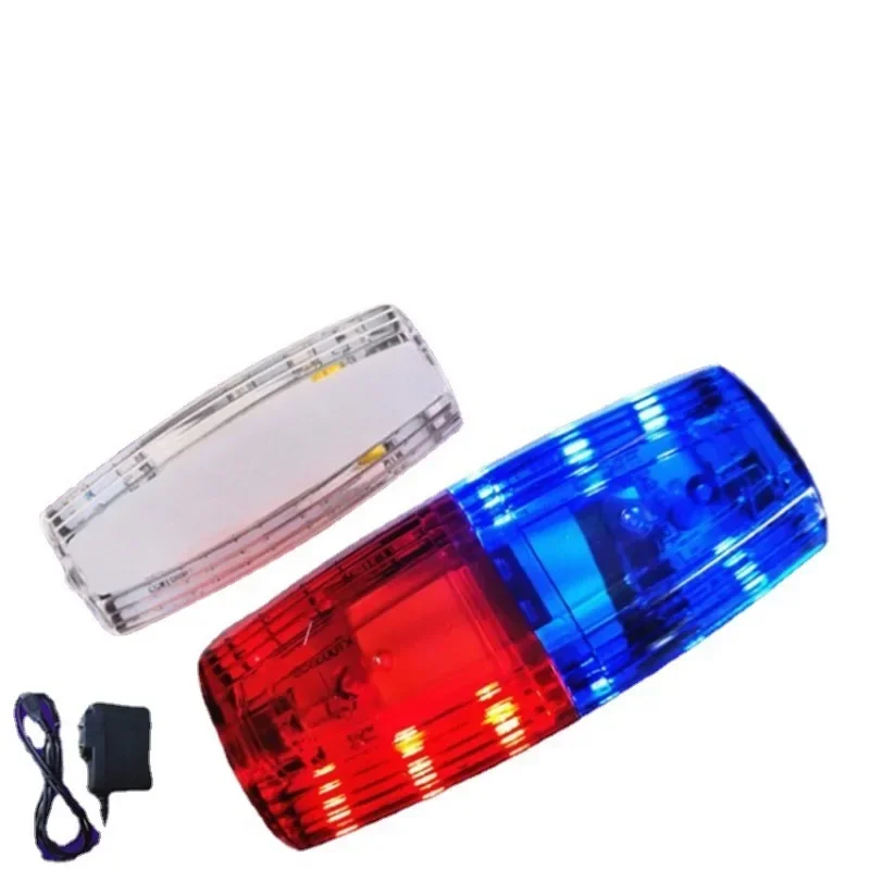 Bicycle Riding Safety Warning Taillight LED Multi-function Electric Horn Police Light For Night Running Hiking Cycling