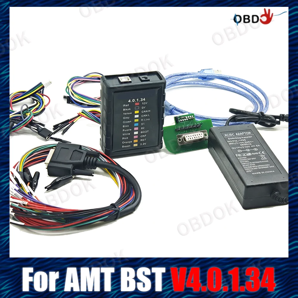 New AMT BST V4.0.1.34 Service Tool Reading & Writing Tool Upgraded version of V2.1.5.6/V3.1.3.5 AMT BST Support Multi-brand Car
