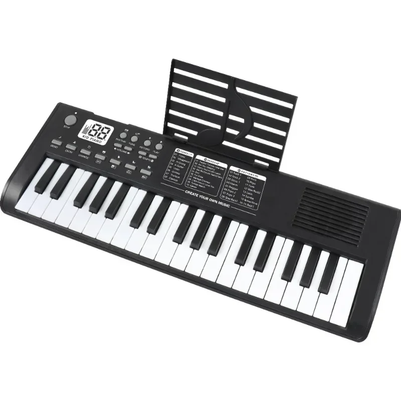 

High Quality Kids Musical Toy 37 Keys Digital Piano Keyboard Electronic Organ Portable Toy Piano For Children