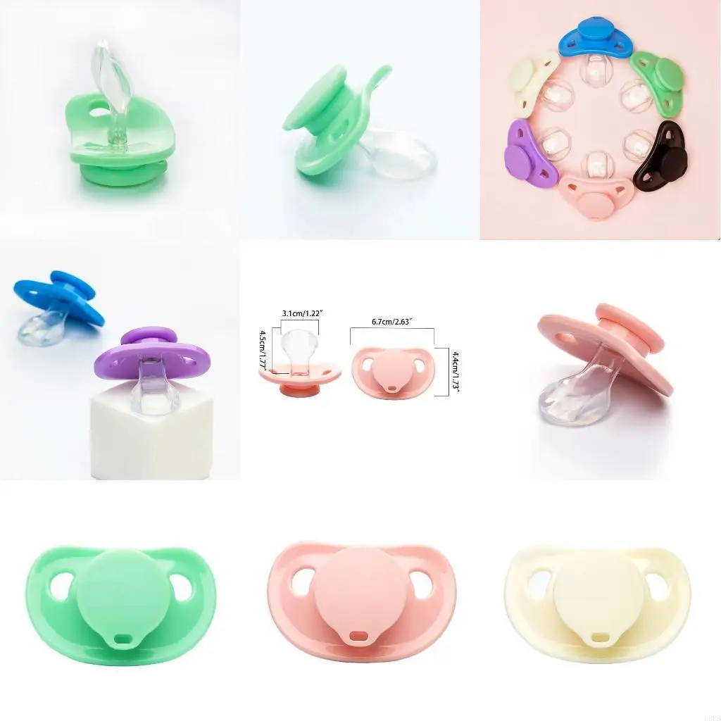

Adult Sized Pacifier for Relief Anxiety Relax Mood Reduce Snoring Large Handle L8RB