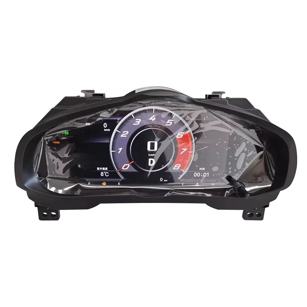 12.3'' Digital Cluster for 3 GPS Navigation Car LCD Dashboard Display Speedometer Virtual Virtual Cockpit Instrument Panel