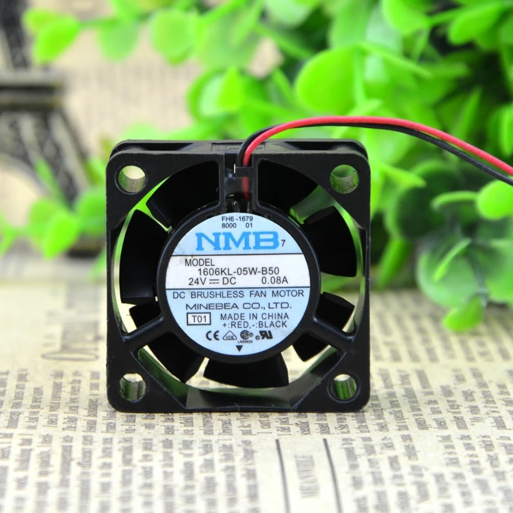 2pcs * NEW ORIGINAL 1606KL-05W-B50 24V 0.08A 4015 40*40*15mm COOLING FAN RADIATOR