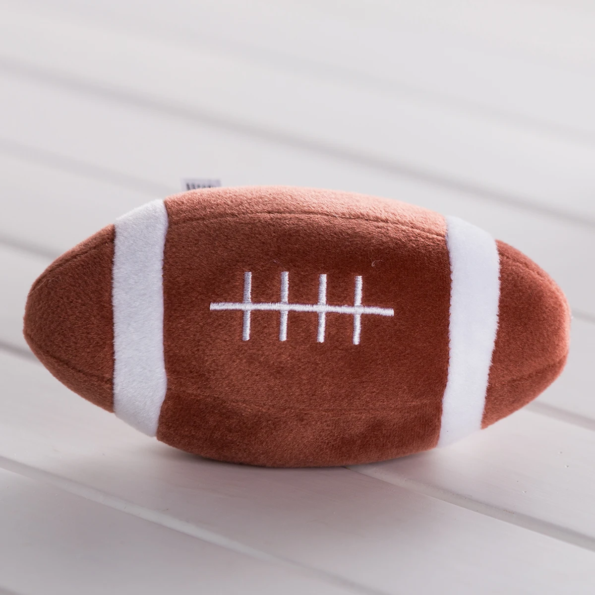 Brinquedo infantil de pelúcia, bola colorida de chocalho para futebol, basquete, beisebol e educação