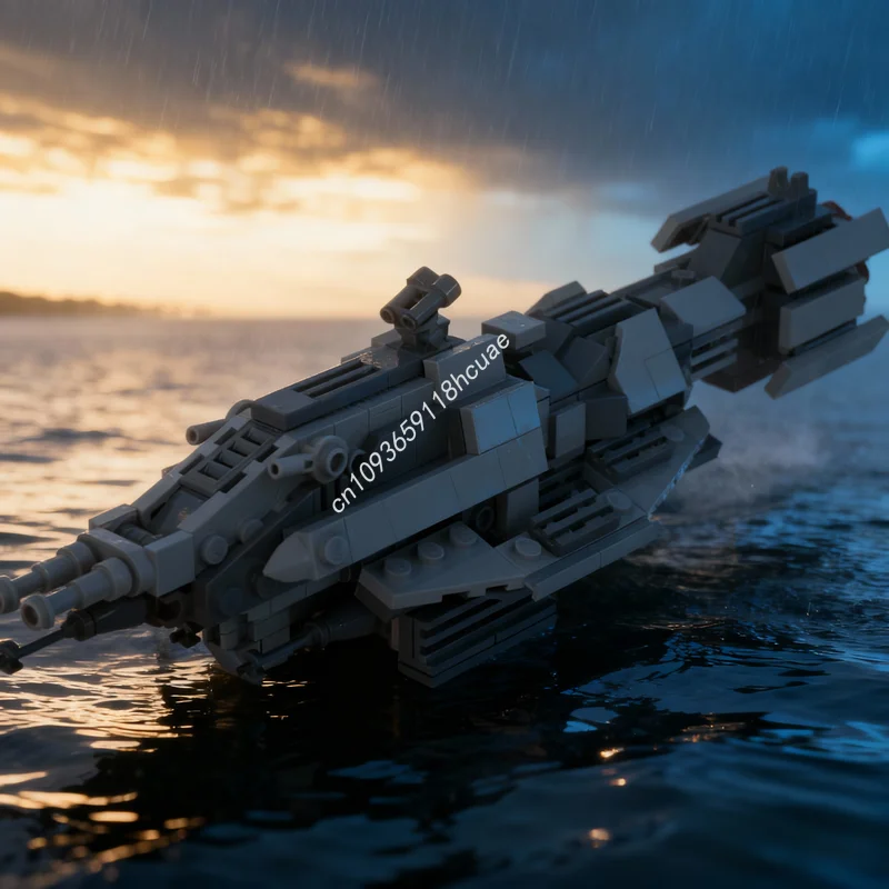 

280pcs MOC Mini USM Valor Space Model Building Blocks Assemble Toy Construction DIY Creative Christmas Gift Brick Idea Education