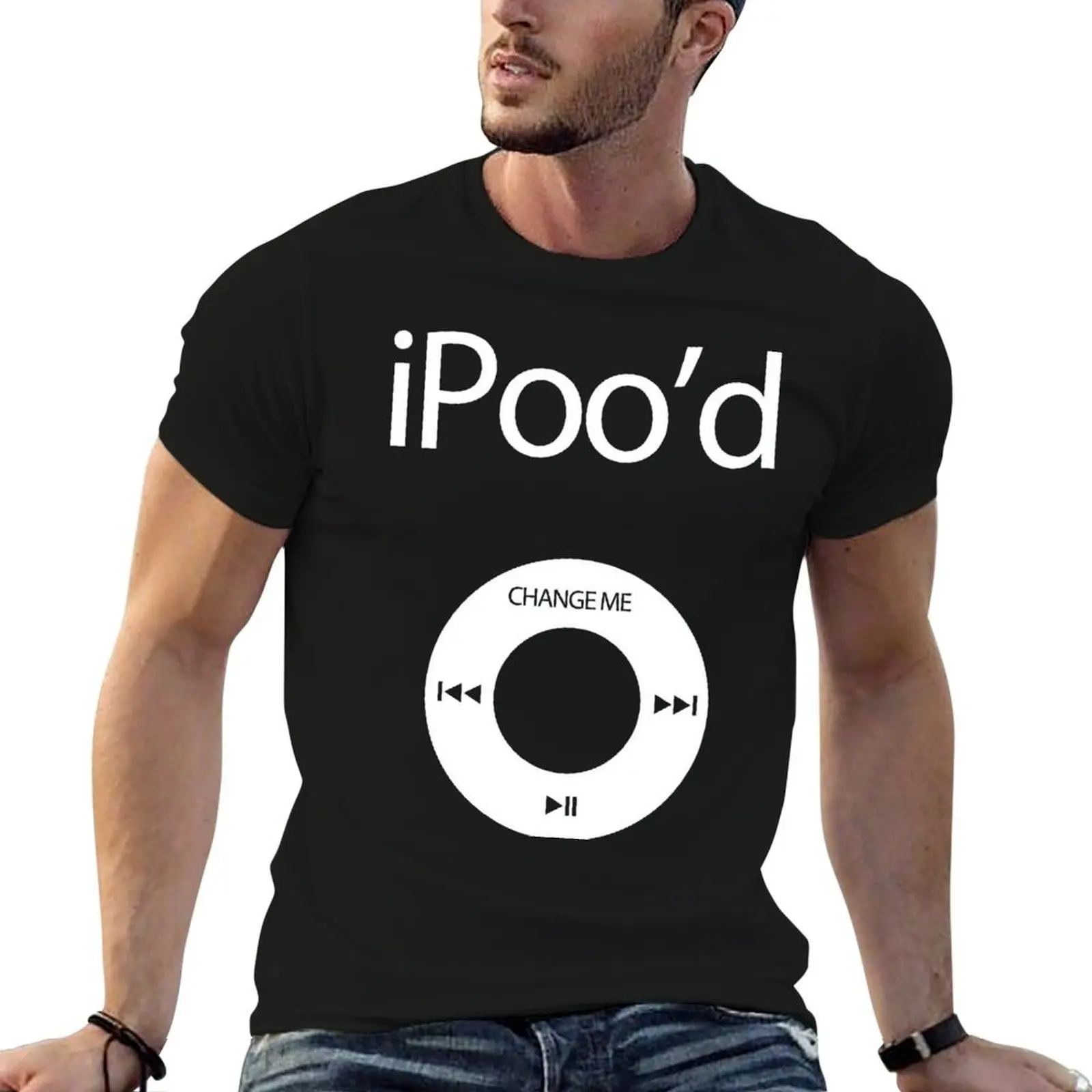 

iPoo'd T-Shirt mens graphic t shirts funny t shirts dark humor man t shirt luxury T-shirt