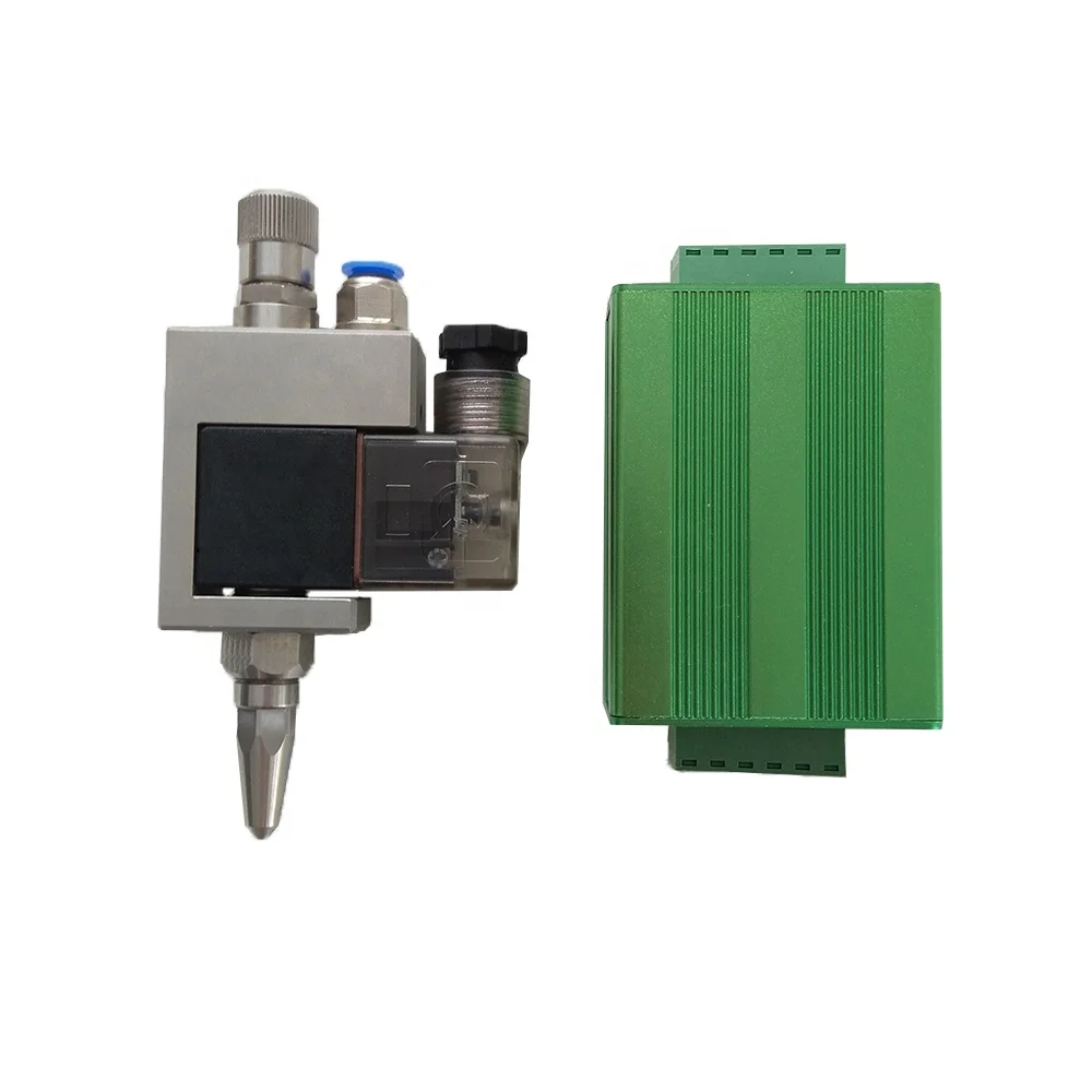 Electric cold glue spray valve New in steel for footwear and fabric printing