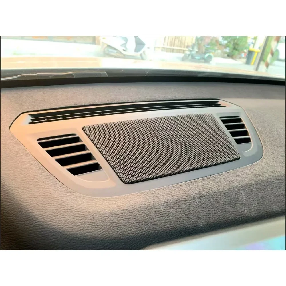Car Dashboard Speaker Cover For BMW F48 X1 Series High Quality Tweeter Audio Loudspeaker Center Midrange 4 Inch Horn Replacement