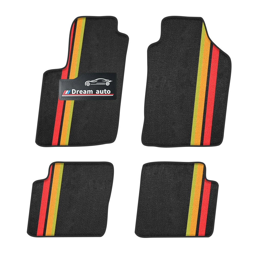 

Car Floor Mat For Fiat 500 2007-2024 Waterproof Interior Protection Accessories Car Mats Full Set