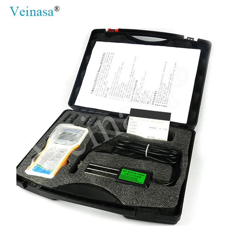 2026 New Takeme-10EC Soil Rapid Tester for Interlligent Farm Digital 3 in 1 Soil Moisture Temperature Conductivity Sensor Tester