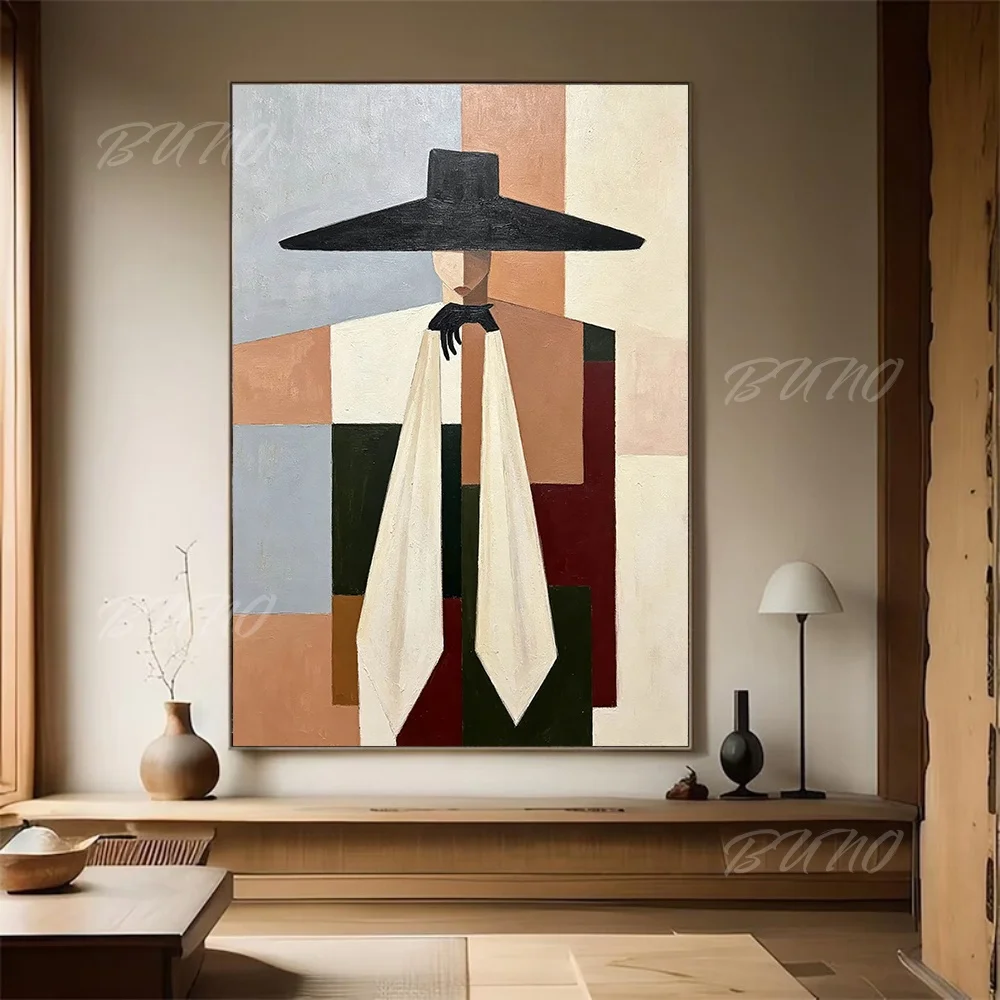 100% Handmade Abstract Oil Painting Original Seascape Gold Textured Unframed Canvas Wall Art for Living Room Bedroom Decor