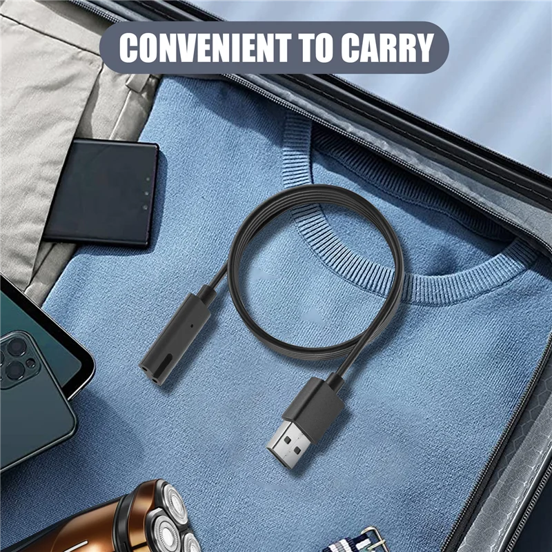 ABBK-подходит для FLYCO FS371 372 373 871 339 375 376, адаптер питания для бритвы, USB-кабель, зарядный кабель, шнур питания