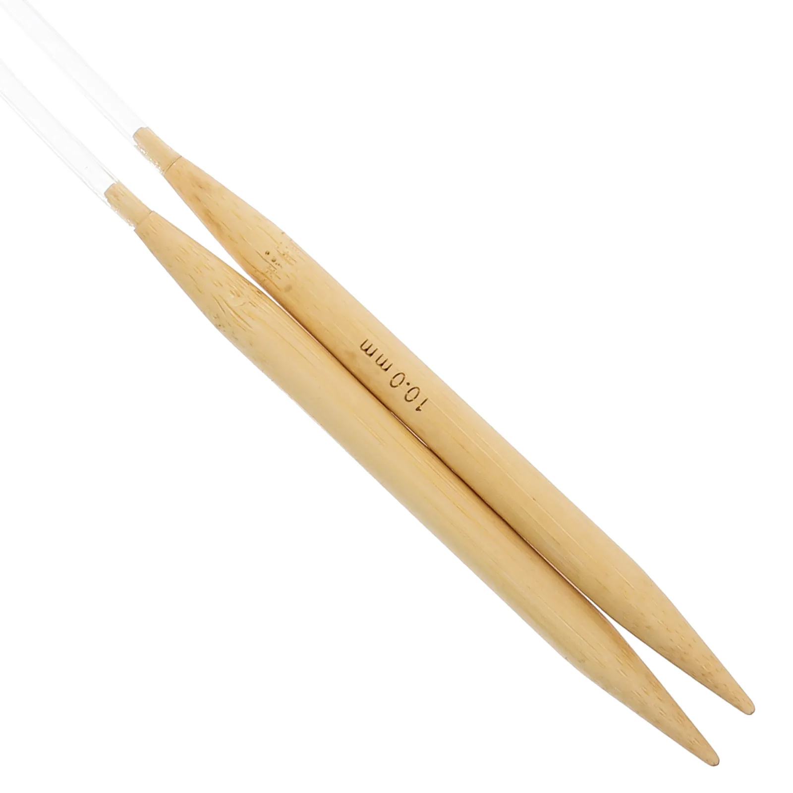 Circular Wooden Knitting Needle Smooth Craftsmanship Hand Weaving Needle for Sweaters Scarves DIY Yarn Crochet Knitting Tool
