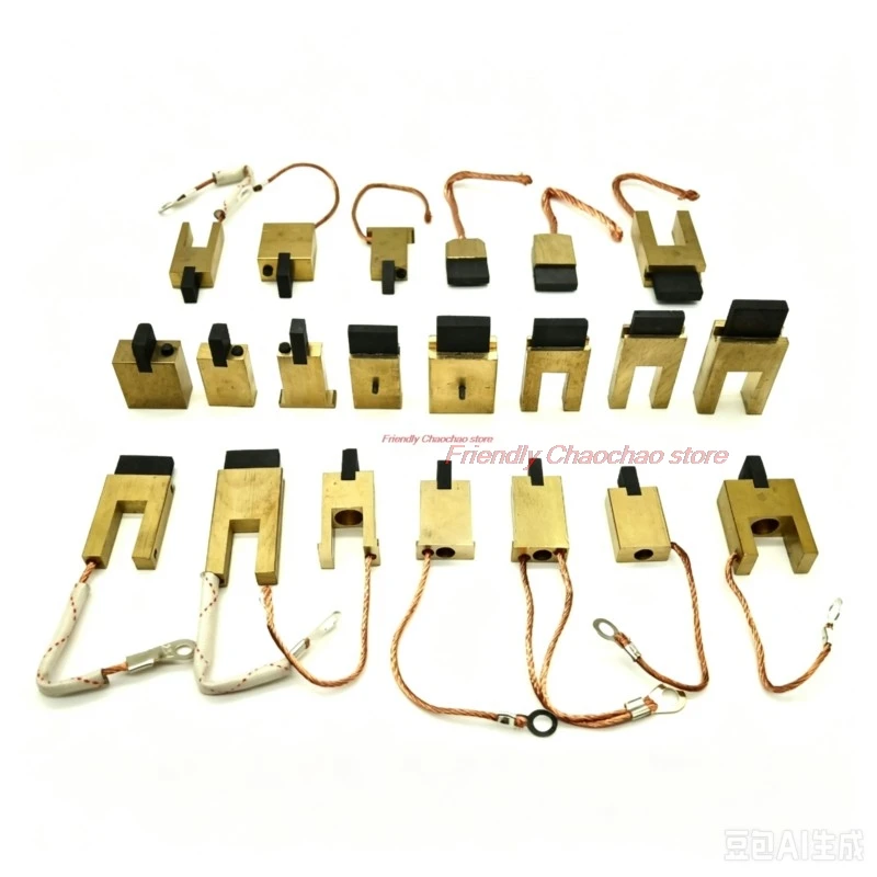 5pcs Contact type voltage regulator carbon brush 2K3K5K7K10KVA20Kv voltage stabilizer brush with pinhole