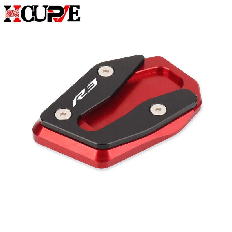 دراجة نارية مسنده القدم الجانب تمديد وسادة دعم لوحة تكبير حامل ل YZF-R3 YZF-R25 MT-03 MT-25 YZF R3 25 MT 03 25 21-25