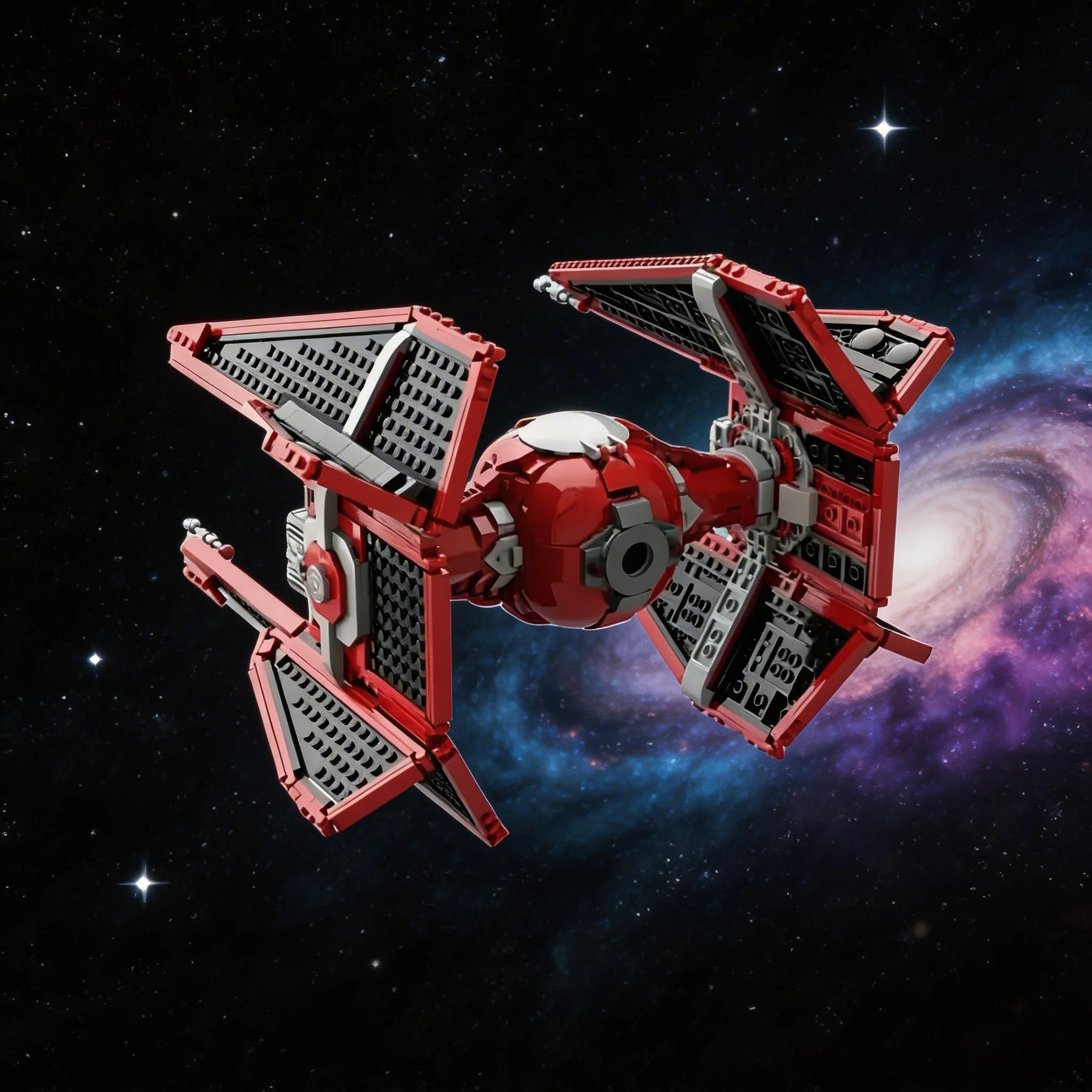 

Конструктор «Звездный истребитель Tie» Королевской гвардии 2026 года, модель для сборки, игрушка для детей, праздничный подарок