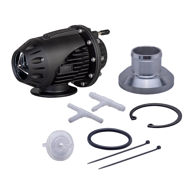 

25MM/34MM SSQV/SQV-4 Style Adjustable PSI Turbo Boost Blow Off Valve with Adapter Flange IV 4