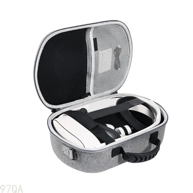 

97QA Portable Travel VR Carrying Case for 3S VR Shockproof Storage Bag with Convenient Handle