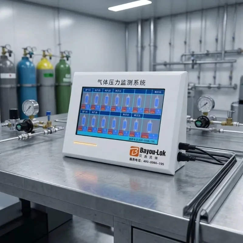 Gas Pressure Regulator Multi Gas Pressure Alarm Equipment, Centralized Monitoring System For Various Industrial Pressure Devices