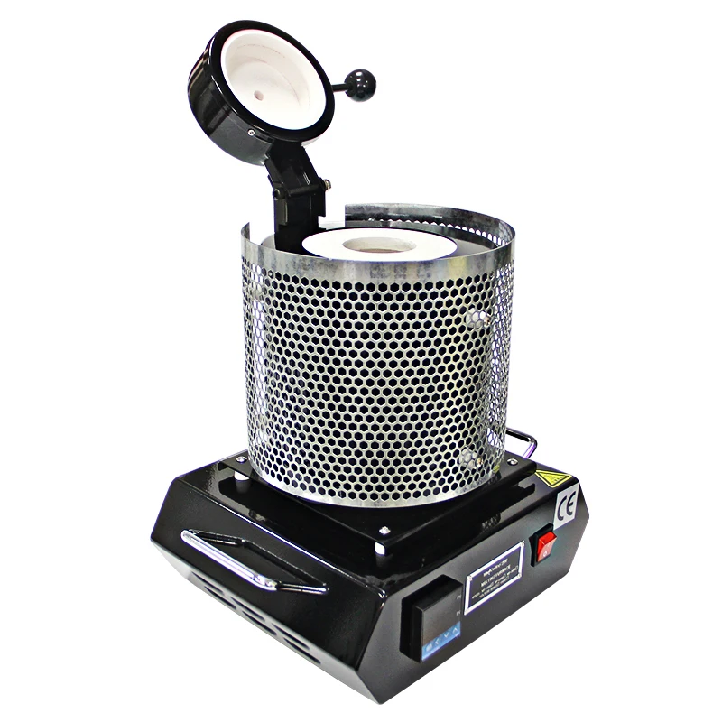 3 kg capacity induction furnace for gold, silver, copper ingot smelting, industrial stoves, tools, precious metal jewelry sales