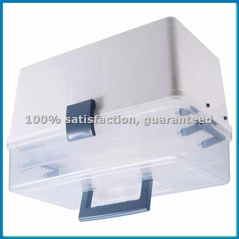 Portable Multifunctional Tool Box Hardware Storage Large Capacity Electrician Maintenance Toolbox Hardware Sorting Box-ABLL